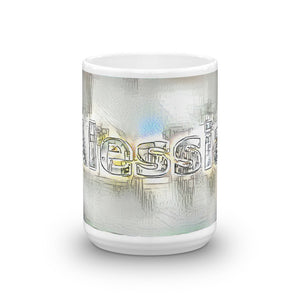 Alessia Mug Victorian Fission 15oz front view