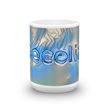 Load image into Gallery viewer, Cecelia Mug Liquescent Icecap 15oz front view