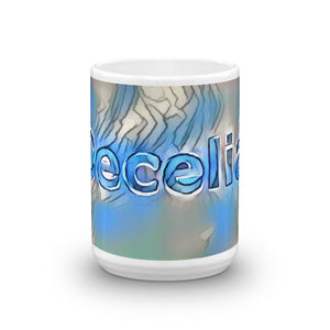 Cecelia Mug Liquescent Icecap 15oz front view