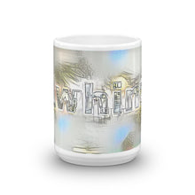 Load image into Gallery viewer, Awhina Mug Victorian Fission 15oz front view