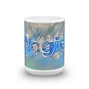 Angie Mug Liquescent Icecap 15oz front view