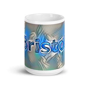 Bristol Mug Liquescent Icecap 15oz front view