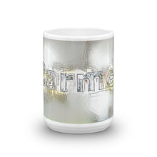 Load image into Gallery viewer, Carmel Mug Victorian Fission 15oz front view