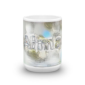 Alma Mug Victorian Fission 15oz front view