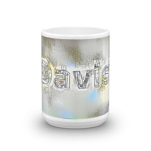 Davis Mug Victorian Fission 15oz front view