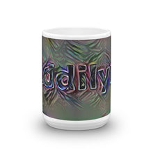 Load image into Gallery viewer, Addilyn Mug Dark Rainbow 15oz front view