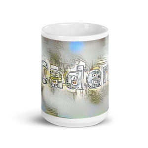 Caden Mug Victorian Fission 15oz front view