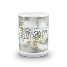 Load image into Gallery viewer, Aron Mug Victorian Fission 15oz front view