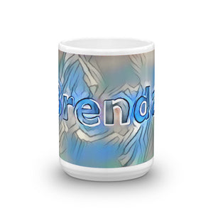 Brenda Mug Liquescent Icecap 15oz front view