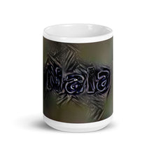 Load image into Gallery viewer, Nala Mug Charcoal Pier 15oz front view