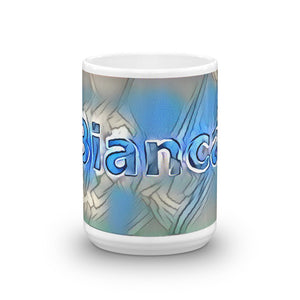 Bianca Mug Liquescent Icecap 15oz front view