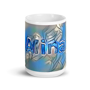 Alina Mug Liquescent Icecap 15oz front view