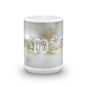 Brendan Mug Victorian Fission 15oz front view