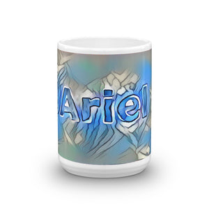 Ariel Mug Liquescent Icecap 15oz front view