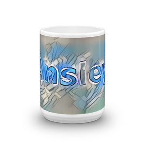 Ansley Mug Liquescent Icecap 15oz front view