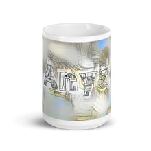 Load image into Gallery viewer, Anya Mug Victorian Fission 15oz front view