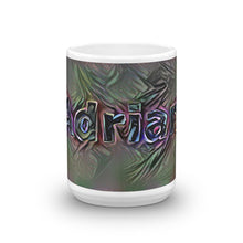 Load image into Gallery viewer, Adrian Mug Dark Rainbow 15oz front view