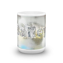 Load image into Gallery viewer, Bailey Mug Victorian Fission 15oz front view