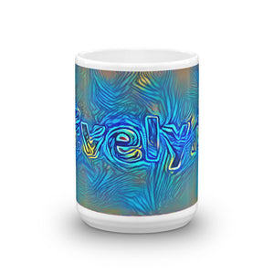 Evelyn Mug Night Surfing 15oz front view