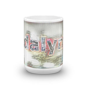 Adalynn Mug Ink City Dream 15oz front view