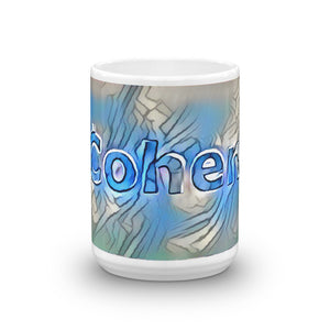 Cohen Mug Liquescent Icecap 15oz front view