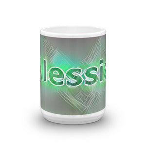 Alessia Mug Nuclear Lemonade 15oz front view