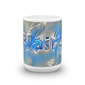 Blaire Mug Liquescent Icecap 15oz front view