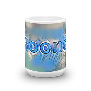 Boone Mug Liquescent Icecap 15oz front view