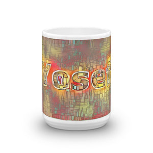 Yosef Mug Transdimensional Caveman 15oz front view