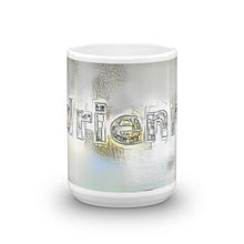 Load image into Gallery viewer, Adrienne Mug Victorian Fission 15oz front view