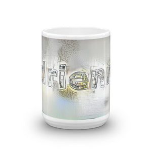 Adrienne Mug Victorian Fission 15oz front view