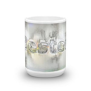 Bester Mug Victorian Fission 15oz front view