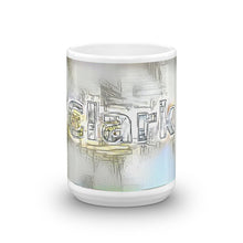 Load image into Gallery viewer, Clark Mug Victorian Fission 15oz front view