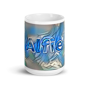 Alfie Mug Liquescent Icecap 15oz front view