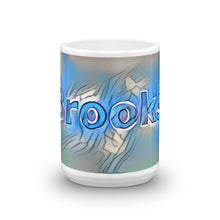 Load image into Gallery viewer, Brooks Mug Liquescent Icecap 15oz front view