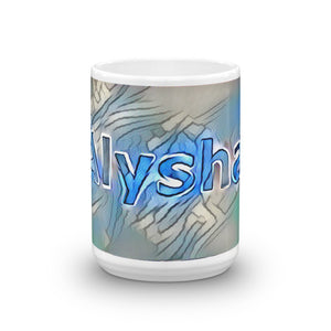 Alysha Mug Liquescent Icecap 15oz front view