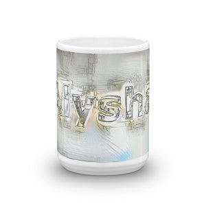 Alysha Mug Victorian Fission 15oz front view