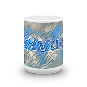 Davud Mug Liquescent Icecap 15oz front view