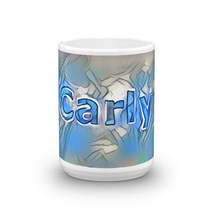 Carly Mug Liquescent Icecap 15oz front view