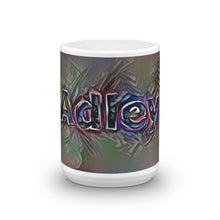 Load image into Gallery viewer, Adley Mug Dark Rainbow 15oz front view