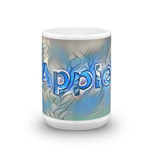 Load image into Gallery viewer, Apple Mug Liquescent Icecap 15oz front view