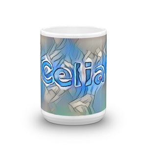 Celia Mug Liquescent Icecap 15oz front view