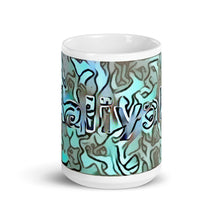 Load image into Gallery viewer, Aaliyah Mug Insensible Camouflage 15oz front view