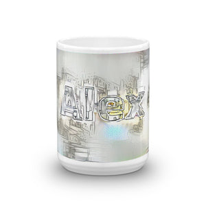 Alex Mug Victorian Fission 15oz front view