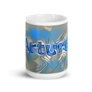 Arturo Mug Liquescent Icecap 15oz front view