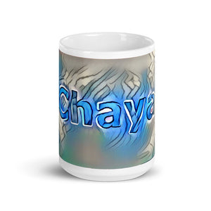 Chaya Mug Liquescent Icecap 15oz front view