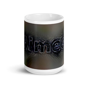 Aimee Mug Charcoal Pier 15oz front view