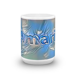 Amari Mug Liquescent Icecap 15oz front view