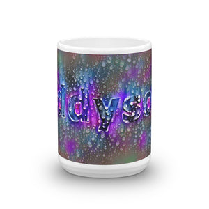 Addyson Mug Wounded Pluviophile 15oz front view