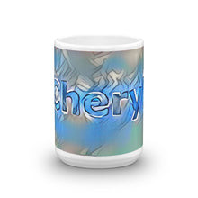 Load image into Gallery viewer, Cheryl Mug Liquescent Icecap 15oz front view